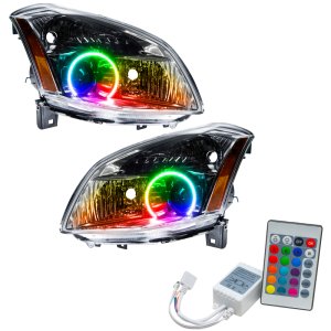 Nissan Maxima Headlight Assemblies - ORACLE Lighting - SMD Pre-Assembled Headlights, ColorSHIFT with Simple Controller - `07-`08